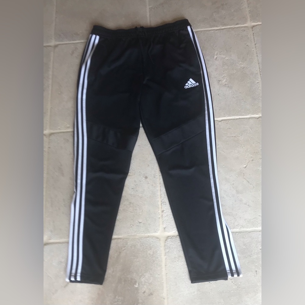 Adidas black mens aeroready sweatpants